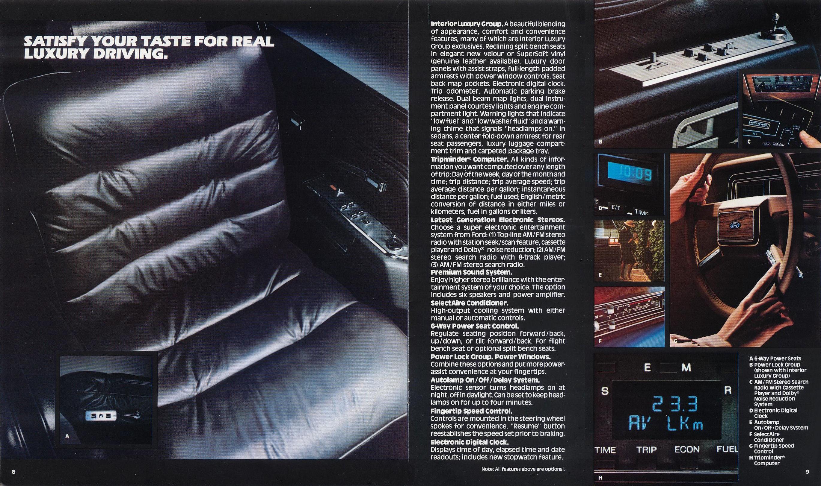 1983 Ford LTD Crown Victoria Brochure Page 3